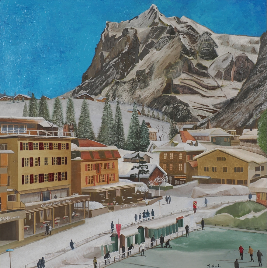 厳冬のGrindelwald