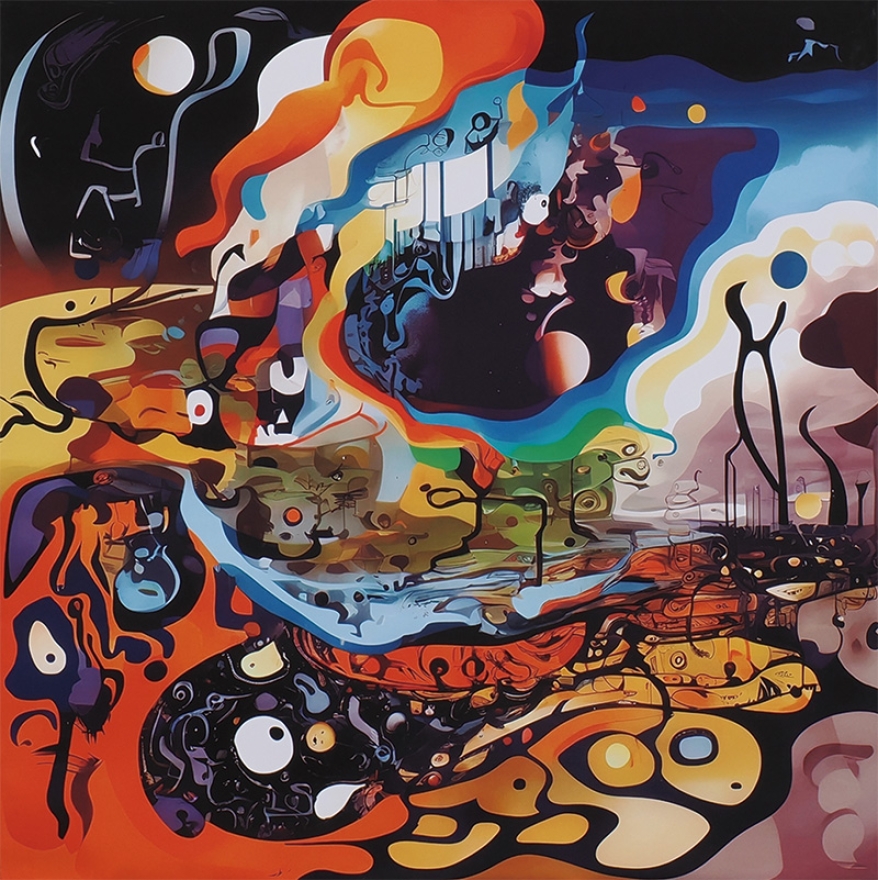 ポロック的弓なき超現実