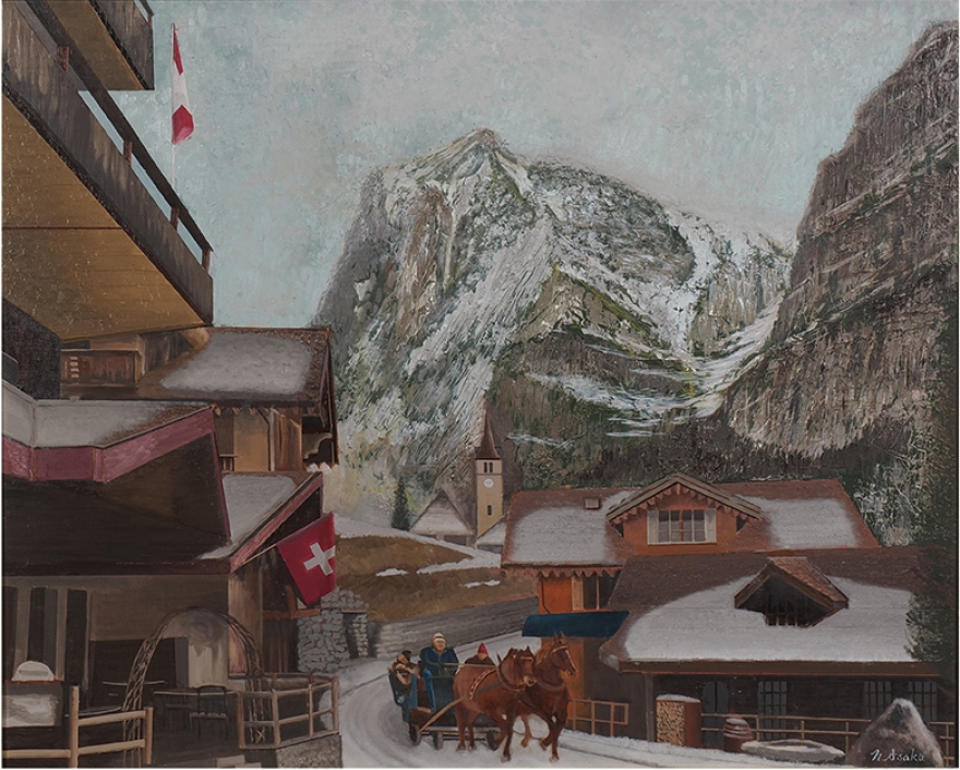 雪解けのグリンデルワルト